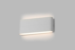 Surface IP54 LED wall luminaire Flat L