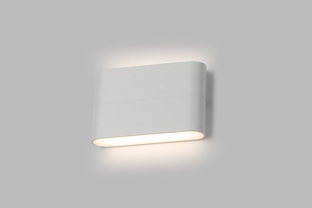 Surface IP54 LED wall luminaire Flat S